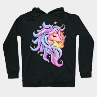 Pastel Goth Unicorn Hoodie